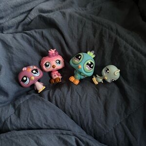 LPS birds set (ORIGINAL 2007 HASBRO)